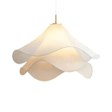 Suspension Moderne en Tissu Fleur