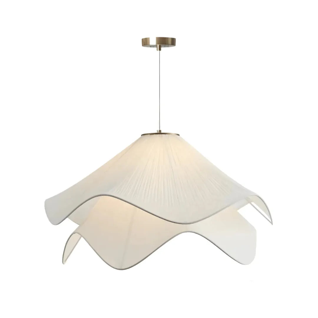 Suspension Moderne en Tissu Fleur