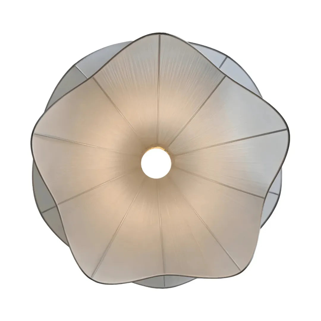 Suspension Moderne en Tissu Fleur